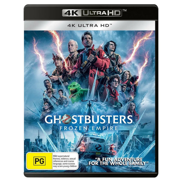 Ghostbusters: Frozen Empire (4K UHD) Brand New & Sealed - Region Free - All Elite DVDs