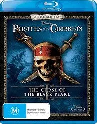 Pirates Of The Caribbean : Curse Of The Black Pearl (Blu-Ray) New Reg B - All Elite DVDs