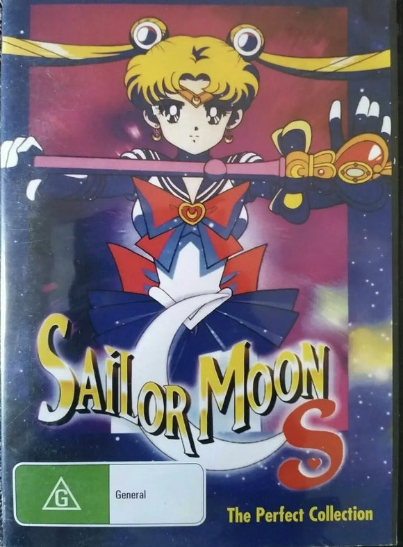 Sailor Moon S - The Perfect Collection (DVD) Brand New & Sealed - Region 4 - All Elite DVDs