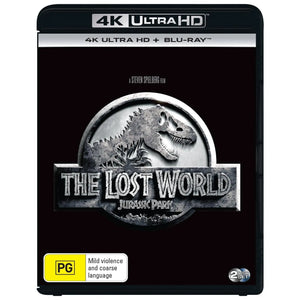 Jurassic Park: The Lost World (4K-UHD/Blu-Ray)New & Sealed - Region Free - All Elite DVDs