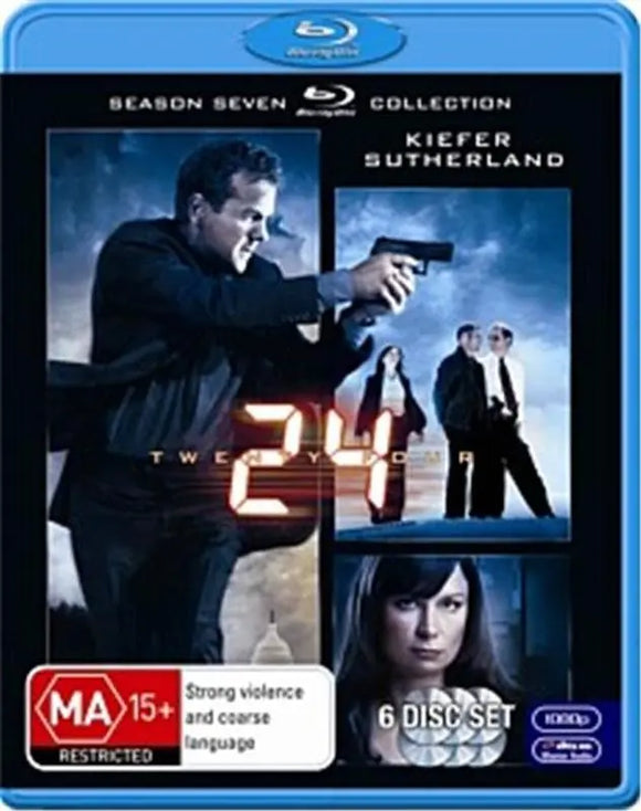 24 - Season 7 (Blu-Ray) New & Sealed - Region B - All Elite DVDs