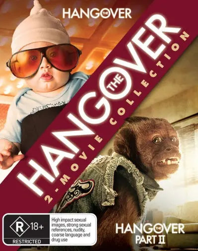 The Hangover 2-Film Collection (Blu-Ray) New & Sealed - Region B - All Elite DVDs