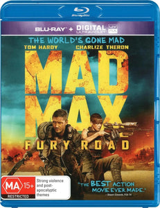 Mad Max : Fury Road (Blu-Ray) New & Sealed - Region B - All Elite DVDs