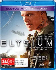 Elysium (Blu-Ray) New & Sealed - Reg B - All Elite DVDs