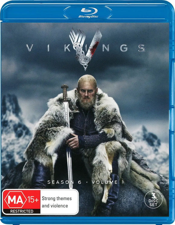 Vikings - Season 6 : Volume 1 (Blu-Ray) New & Sealed - Region B - All Elite DVDs