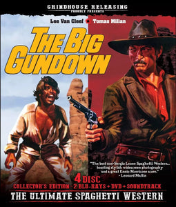 The Big Gundown (Blu-ray + DVD + CD) Lee Van Cleef - New & Sealed - Region Free - All Elite DVDs