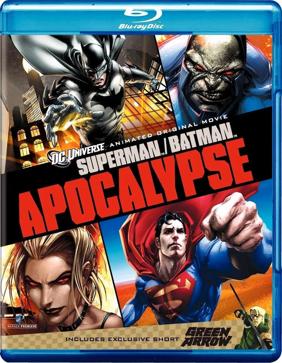 Superman/Batman Apocalypse (Blu-Ray) New & Sealed - Region B - All Elite DVDs