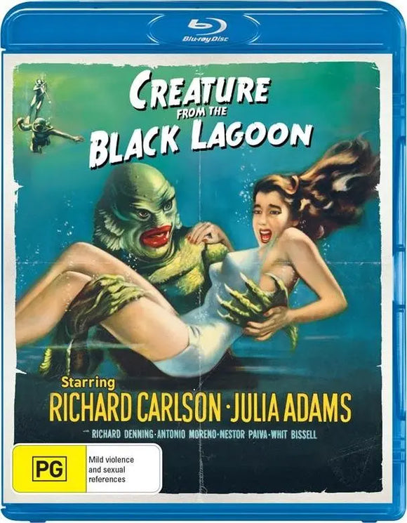 Creature From The Blue Lagoon (Original) (Blu-Ray) New & Sealed - Region B - All Elite DVDs