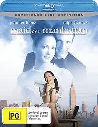 Maid In Manhattan (Blu-Ray) Brand New & Sealed - Region B - All Elite DVDs