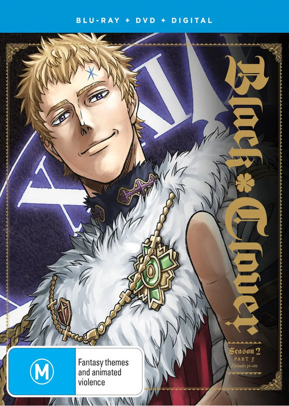 Black Clover - Part 5 (Blu-Ray) New & Sealed - Region B - All Elite DVDs