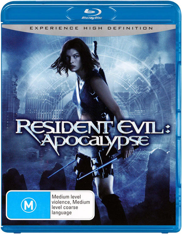 Resident Evil - Apocalypse (Blu-Ray) New & Sealed - Region B - All Elite DVDs