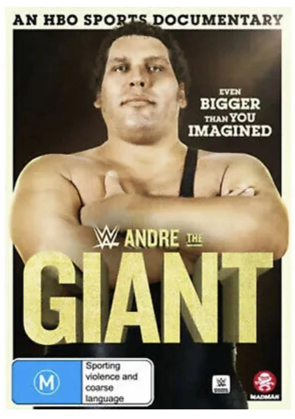 WWE - Andre The Giant (DVD) Brand New & Sealed - Region 4 - All Elite DVDs