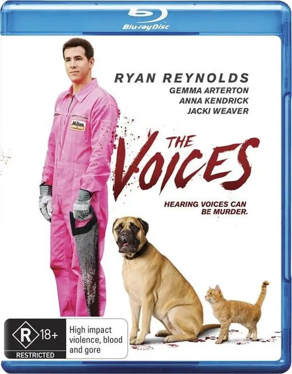 The Voices (Blu-Ray) Brand New & Sealed - Region B - All Elite DVDs