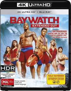 Baywatch (4K UHD + Blu-Ray) Brand New & Sealed - Region B - All Elite DVDs