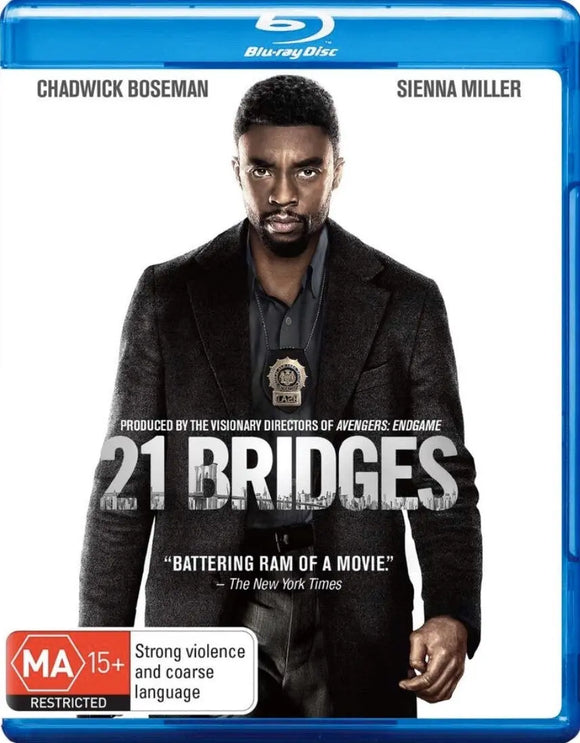 21 Bridges (Blu-Ray) New & Sealed - Region B - All Elite DVDs