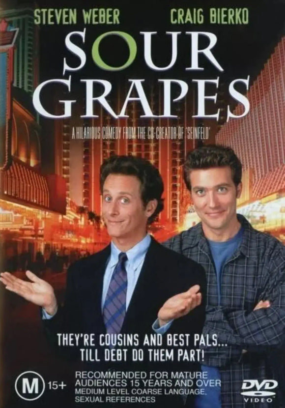 Sour Grapes (DVD) Brand New & Sealed - Region 4 - All Elite DVDs
