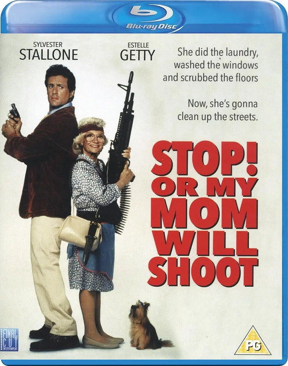Stop! Or My Mom Will Shoot (Blu-Ray) Brand New & Sealed - Region B - All Elite DVDs