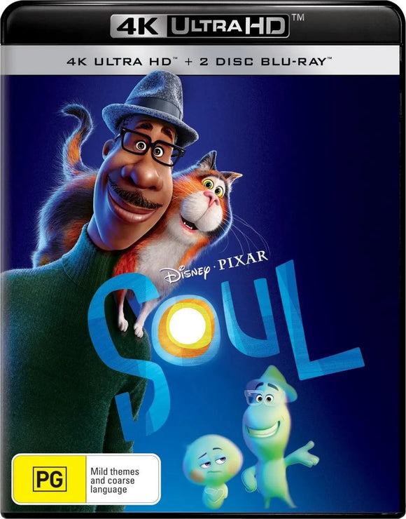 Soul - 3 Disc Set (4K-UHD/Blu-Ray)New & Sealed - Region Free - All Elite DVDs