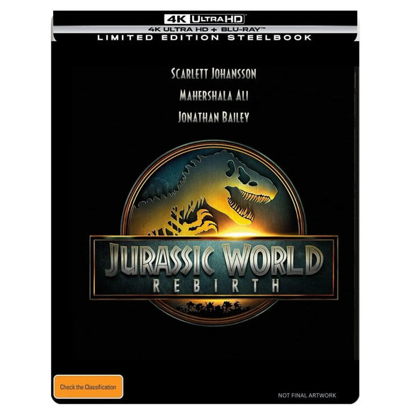 Jurassic World: Rebirth - Steelbook (4K UHD) Pre-Order - Release (TBA) - All Elite DVDs