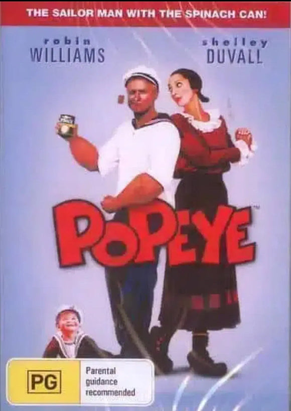 Popeye (DVD) Brand New & Sealed - Region 4 - All Elite DVDs