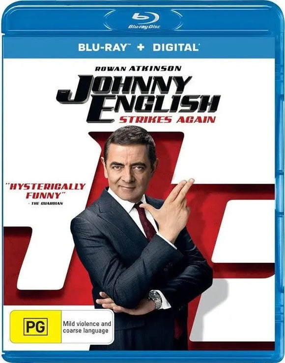 Johnny English: Strikes Again (Blu-Ray) New & Sealed - Region B - All Elite DVDs