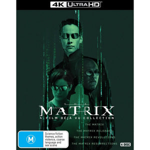 The Matrix (4-Movie Collection)(4K-UHD)New & Sealed - Region Free - All Elite DVDs
