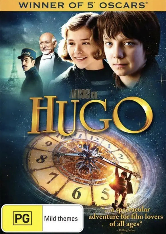 Hugo (DVD) Brand New & Sealed - Region 4 - All Elite DVDs