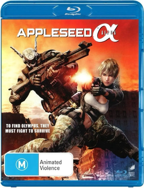 Appleseed Alpha (Blu-Ray) Brand New & Sealed - Region B - All Elite DVDs