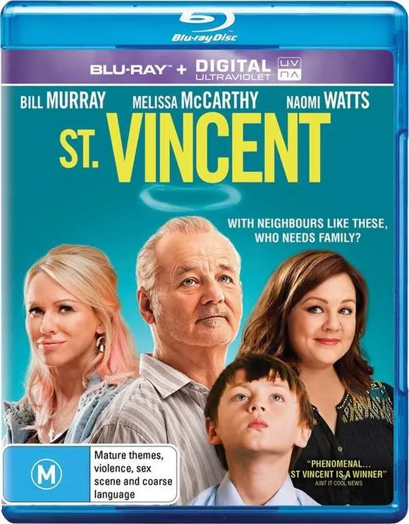 St. Vincent (Blu-Ray) New & Sealed - Region B - All Elite DVDs