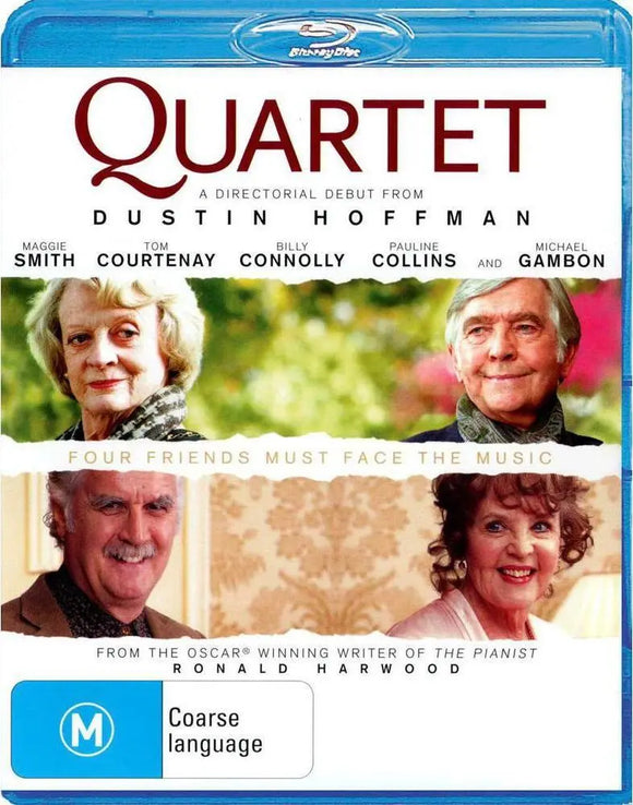 Quartet (Blu-Ray) New & Sealed - Region B - All Elite DVDs