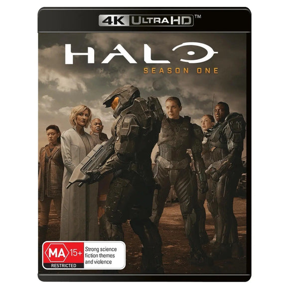 Halo : Season 1 (4K UHD) Brand New & Sealed - Region B - All Elite DVDs