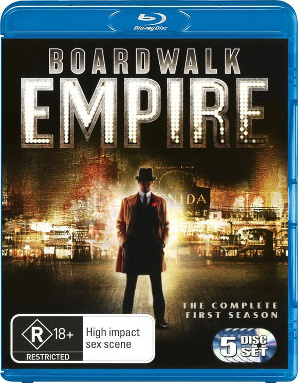 Broadwalk Empire - Season 1 (Blu-Ray) New & Sealed - Region B - All Elite DVDs