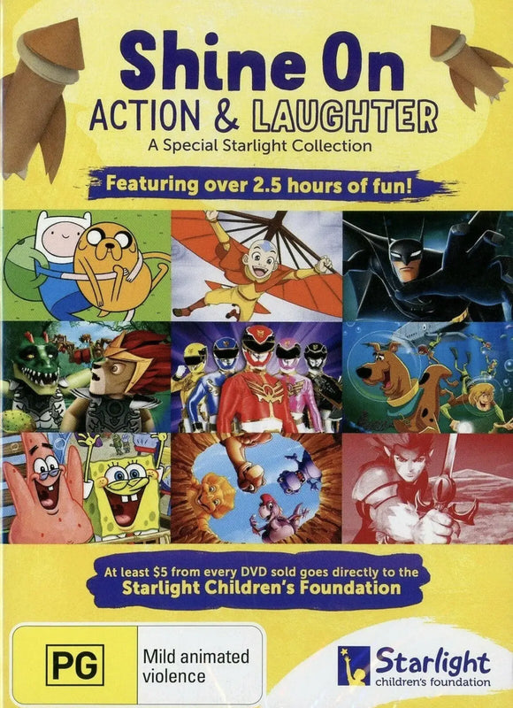 Shine On: Action & Laughter (DVD) Brand New & Sealed - Region 4 - All Elite DVDs