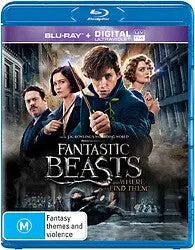 Fantastic Beasts And Where To Find Them (Blu-Ray) New & Sealed - Region B - All Elite DVDs