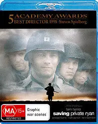 Saving Private Ryan (Blu-Ray) New & Sealed - Region B - All Elite DVDs