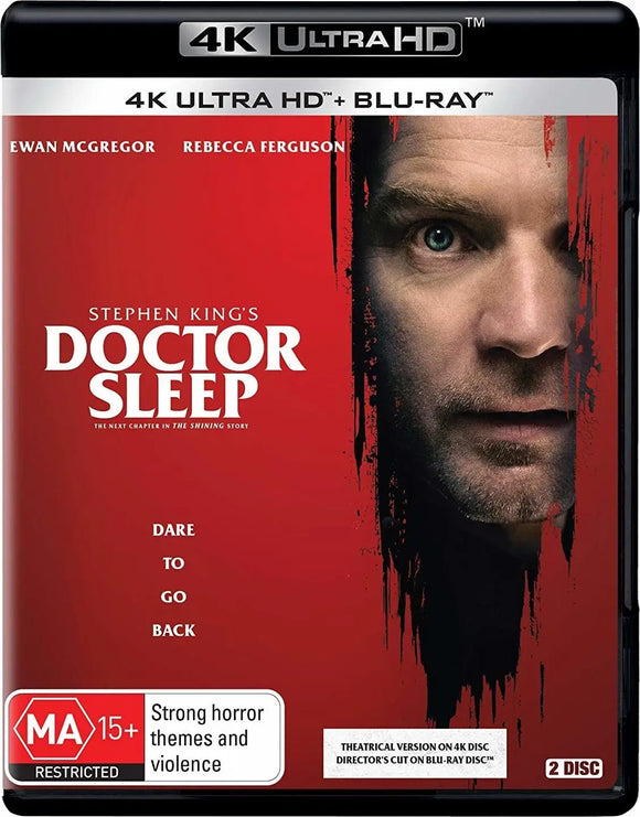 Doctor Sleep(4K-UHD/Blu-Ray)New & Sealed - Region Free - All Elite DVDs