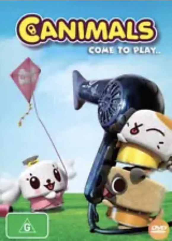 Canimals - Come to Play (DVD) Brand New & Sealed - Region 4 - All Elite DVDs