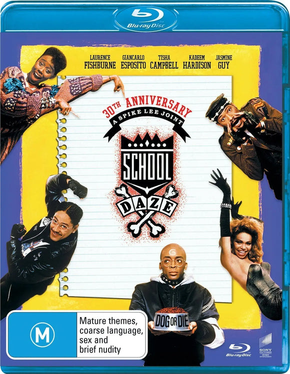 School Daze (Blu-Ray) New & Sealed - Region B - All Elite DVDs