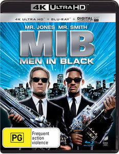 Men In Black(4K-UHD/Blu-Ray)New & Sealed - Region Free - All Elite DVDs