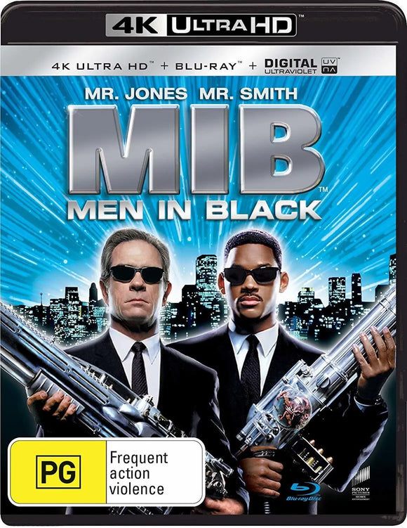 Men In Black(4K-UHD/Blu-Ray)New & Sealed - Region Free - All Elite DVDs