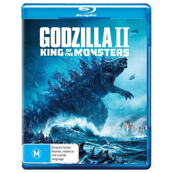 GODZILLA II 2 - King Of The Monsters (Blu-Ray) Brand New & Sealed - Region B - All Elite DVDs
