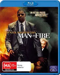 Man On Fire (Blu-Ray) Brand New & Sealed - Region B - All Elite DVDs