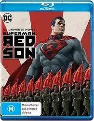 Superman : Red Son (Blu-Ray) New & Sealed - Region B - All Elite DVDs