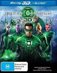 Green Lantern 3D (Blu-Ray) New & Sealed - Region B - All Elite DVDs