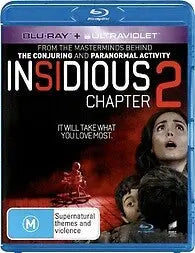 Insidious : Chapter 2 (Blu-Ray) New & Sealed - Region B - All Elite DVDs
