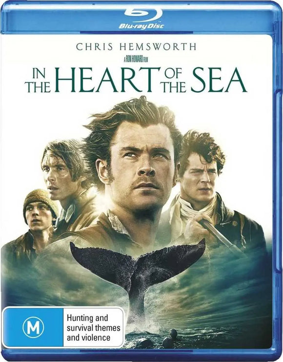 In The Heart Of The Sea (Blu-Ray) New & Sealed - Region B - All Elite DVDs