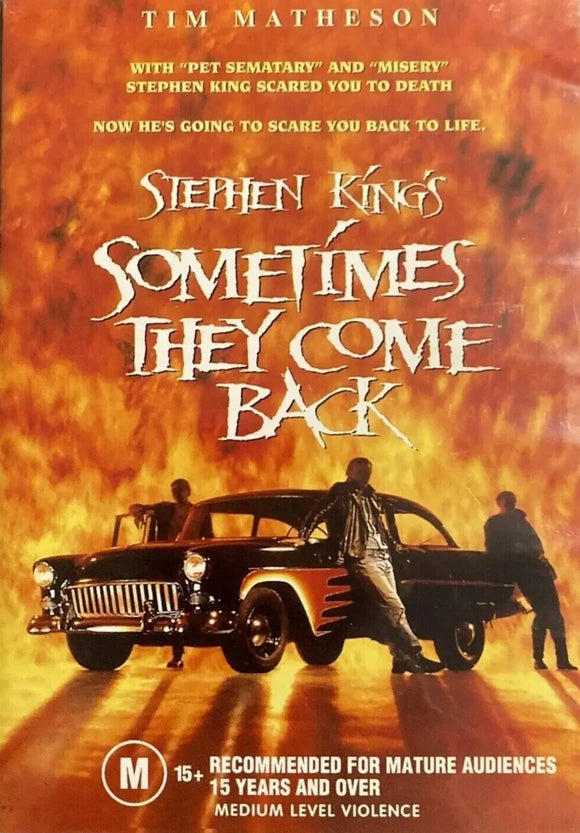 Stephen King’s : Sometimes They Come Back (DVD) Brand New & Sealed - Region 4 - All Elite DVDs