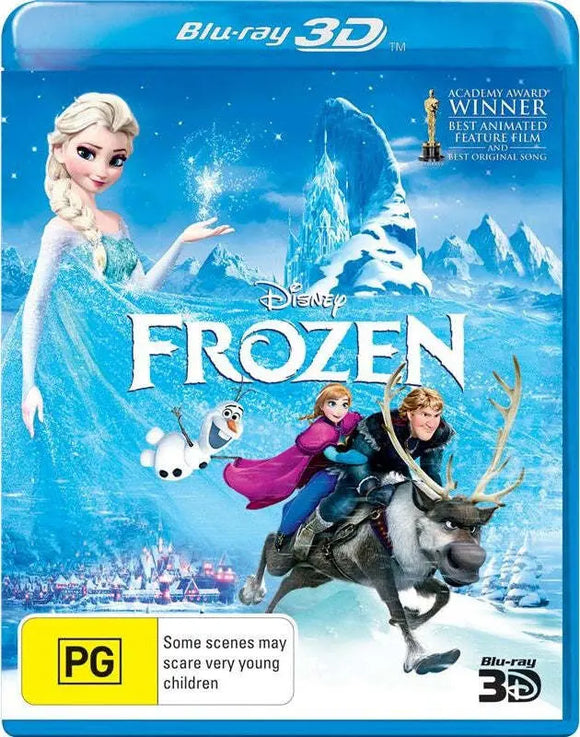 Frozen 3D (Blu-Ray) New & Sealed - Region B - All Elite DVDs