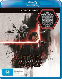 Star Wars - The Last Jedi (Blu-ray, 2017) - Brand New & Sealed - Region B - All Elite DVDs