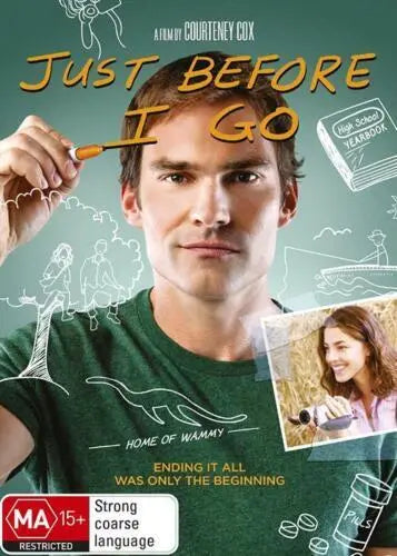 Just Before I Go (DVD) Brand New & Sealed - Region 4 - All Elite DVDs